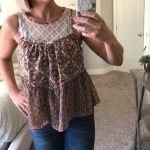 Sleeveless loose cami